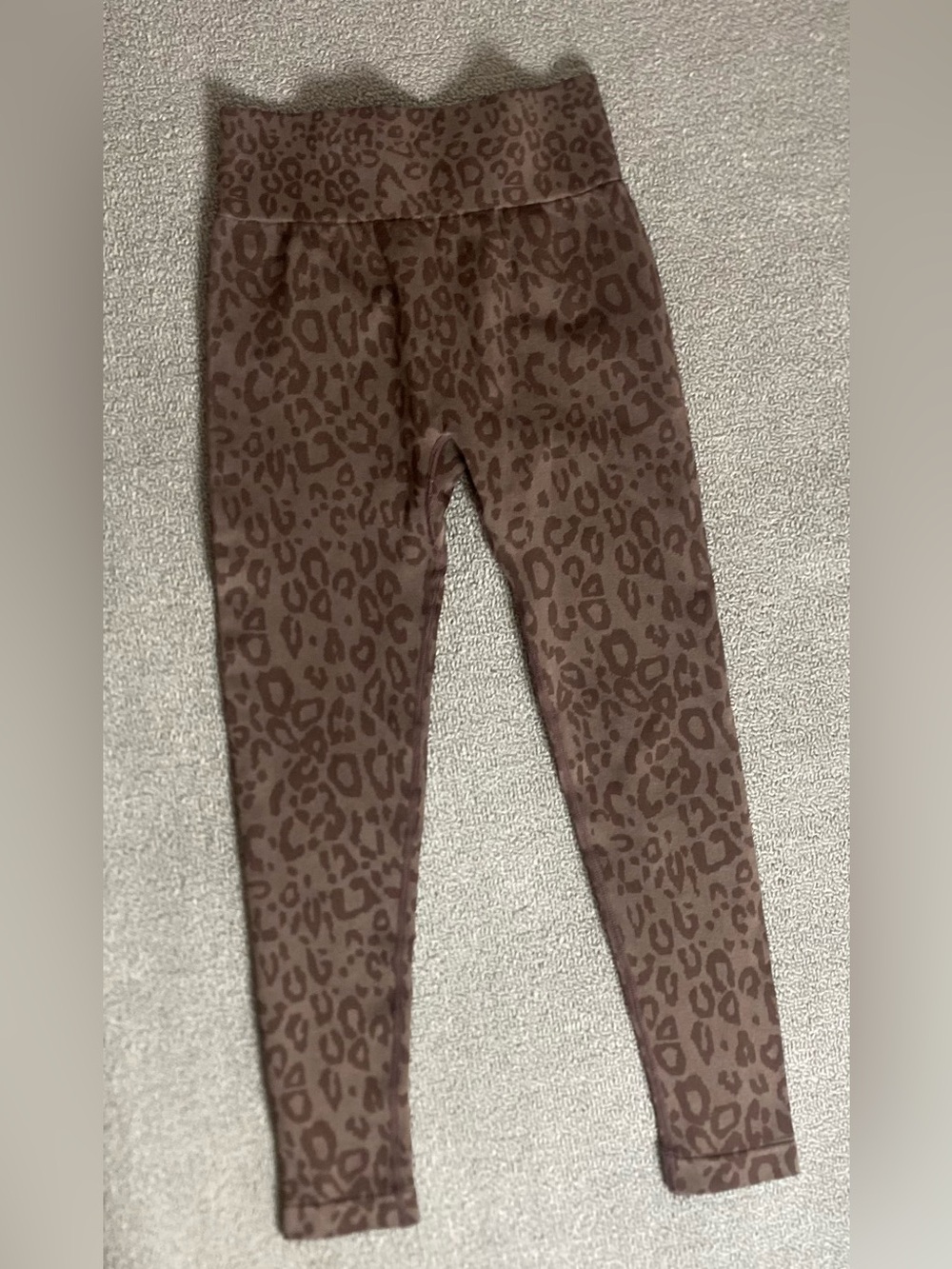 Leopard Print Booty Scrunch Leggings- Activewear Athleisure Athletic Gym Yoga